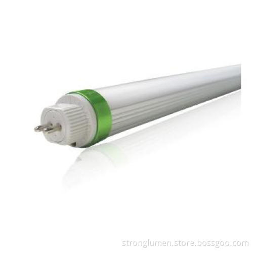 rotatable end cap and lockable T8 led tube light